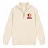 Flagler Stealie Premium Unisex Quarter-Zip — Design: Flagler College — Sand