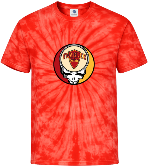 Flagler Stealie Tie-Dye T-Shirt