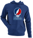 Florida Atlantic Stealie Premium Unisex Hoodie — Design: Florida Atlantic University — Navy
