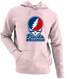 Florida Atlantic Stealie Premium Unisex Hoodie — Design: Florida Atlantic University — Light Pink
