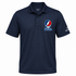Florida Atlantic Stealie Premium Unisex Polo — Design: Florida Atlantic University — Navy