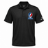 Florida Atlantic Stealie Premium Unisex Polo — Design: Florida Atlantic University — Black