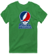 Florida Atlantic Stealie Premium Unisex T-Shirt — Design: Florida Atlantic University — Irish Green