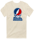 Florida Atlantic Stealie Premium Unisex T-Shirt — Design: Florida Atlantic University — Sand