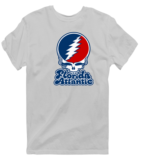 Florida Atlantic Stealie Premium Unisex T-Shirt — Design: Florida Atlantic University — Sport Grey