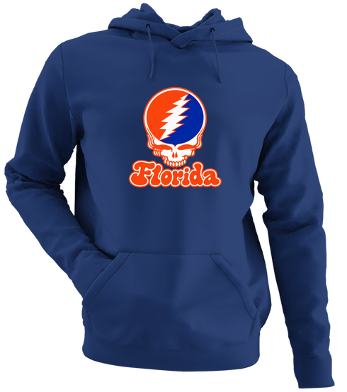 Florida Stealie Premium Unisex Hoodie — Design: Florida University of — Navy