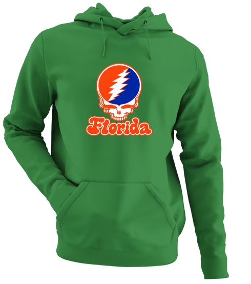 Florida Stealie Premium Unisex Hoodie — Design: Florida University of — Irish Green