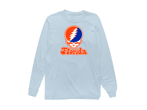 Florida Stealie Premium Unisex Long-Sleeve — Design: Florida University of — Chambray