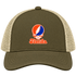 Florida Stealie Premium Unisex Trucker Cap — Design: Florida University of — Moss/Khaki