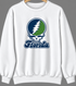 Florida Stealie Premium Unisex Crewneck — Design: State College of Florida — White