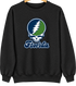 Florida Stealie Premium Unisex Crewneck — Design: State College of Florida — Black