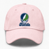 Florida Stealie Premium Unisex Dad Hat — Design: State College of Florida — Pink