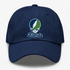 Florida Stealie Premium Unisex Dad Hat — Design: State College of Florida — Navy