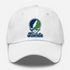 Florida Stealie Premium Unisex Dad Hat — Design: State College of Florida — White