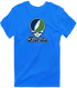 Florida Stealie Premium Unisex T-Shirt — Design: State College of Florida — Royal