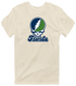 Florida Stealie Premium Unisex T-Shirt — Design: State College of Florida — Sand