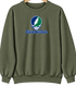 Florida Gulf Coast Stealie Premium Unisex Crewneck — Military Green