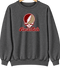 Florida Tech Stealie Premium Unisex Crewneck — Design: Florida Institute of Technology — Dark Heather