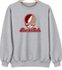 Florida Tech Stealie Premium Unisex Crewneck — Design: Florida Institute of Technology — Sport Grey