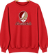 Florida Tech Stealie Premium Unisex Crewneck — Design: Florida Institute of Technology — Red