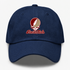 Florida Tech Stealie Premium Unisex Dad Hat — Design: Florida Institute of Technology — Navy