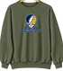 Florida International Stealie Premium Unisex Crewneck — Design: Florida International University — Military Green