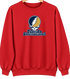Florida International Stealie Premium Unisex Crewneck — Design: Florida International University — Red
