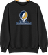 Florida International Stealie Premium Unisex Crewneck — Design: Florida International University — Black