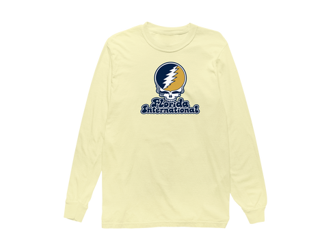 Florida International Stealie Premium Unisex Long-Sleeve — Butter