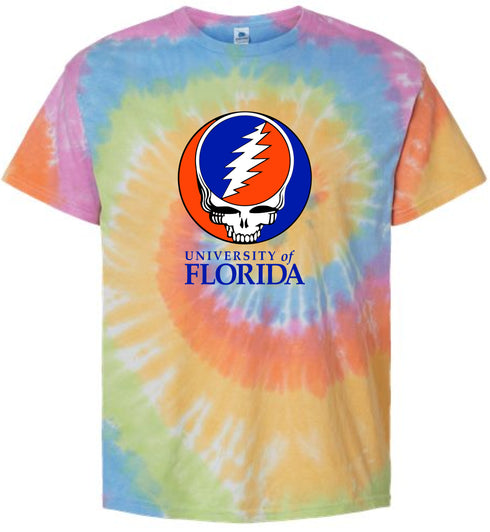 University of Florida Stealie Tie-Dye T-Shirt