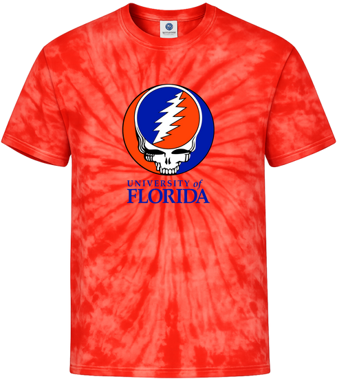 University of Florida Stealie Tie-Dye T-Shirt