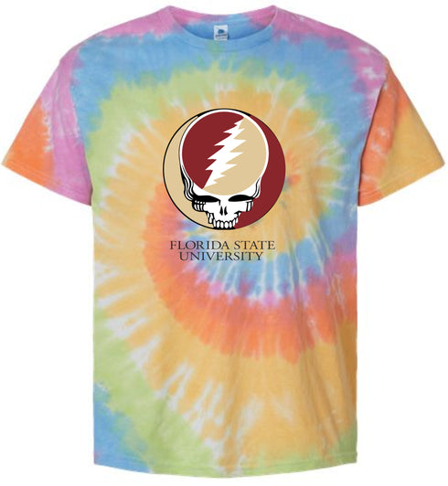Florida State University Stealie Tie-Dye T-Shirt