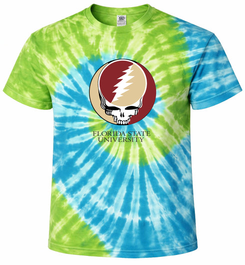 Florida State University Stealie Tie-Dye T-Shirt