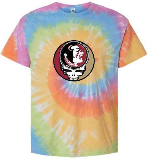 University of Florida State Seminole Stealie Tie-Dye T-Shirt