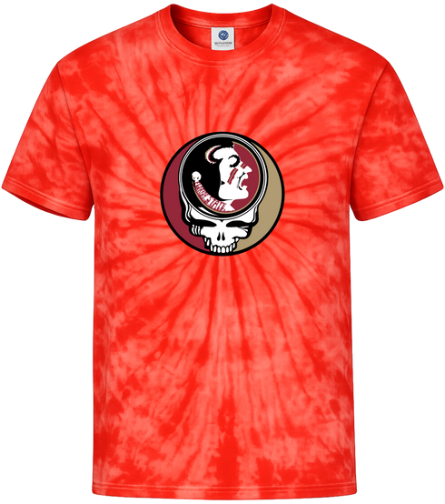 University of Florida State Seminole Stealie Tie-Dye T-Shirt