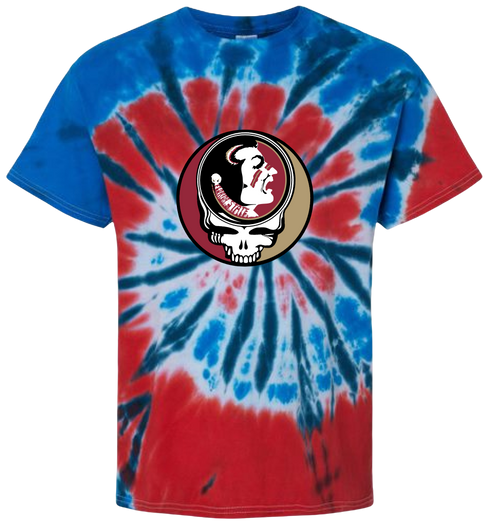 University of Florida State Seminole Stealie Tie-Dye T-Shirt