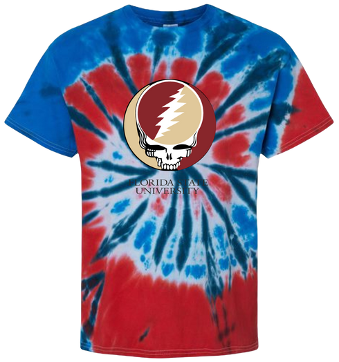 Florida State University Stealie Tie-Dye T-Shirt
