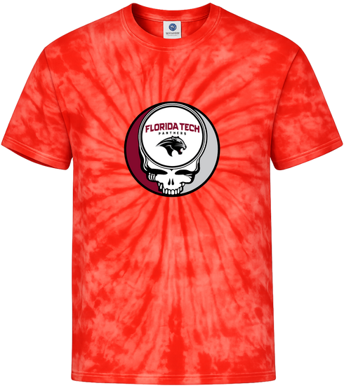 Florida Tech Stealie Tie-Dye T-Shirt