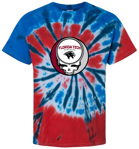 Florida Tech Stealie Tie-Dye T-Shirt