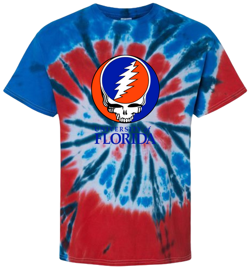 University of Florida Stealie Tie-Dye T-Shirt