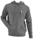 Emory University - Premium Grateful Dead Left Chest Hoodie - Charcoal