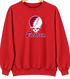 Fordham Stealie Premium Unisex Crewneck — Design: Fordham University — Red