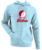 Fordham Stealie Premium Unisex Hoodie — Design: Fordham University — Light Blue