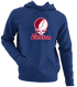 Fordham Stealie Premium Unisex Hoodie — Design: Fordham University — Navy