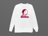 Fordham Stealie Premium Unisex Long-Sleeve — Design: Fordham University — White
