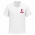 Fordham Stealie Premium Unisex Polo — Design: Fordham University — White