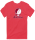 Fordham Stealie Premium Unisex T-Shirt — Design: Fordham University — Heather Red