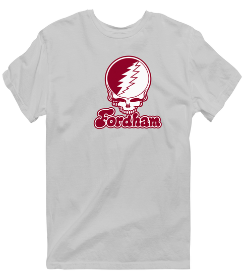 Fordham Stealie Premium Unisex T-Shirt — Design: Fordham University — Sport Grey
