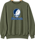 Fort Smith Stealie Premium Unisex Crewneck — Design: Arkansas Fort Smith University of — Military Green