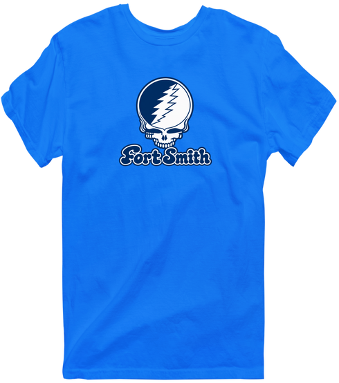 Fort Smith Stealie Premium Unisex T-Shirt — Design: Arkansas Fort Smith University of — Royal